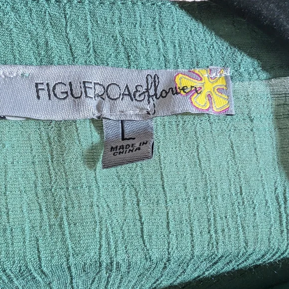 Figueroa & Flower Chic  Embroidered Maxi Dress Size L - Picture 4 of 7